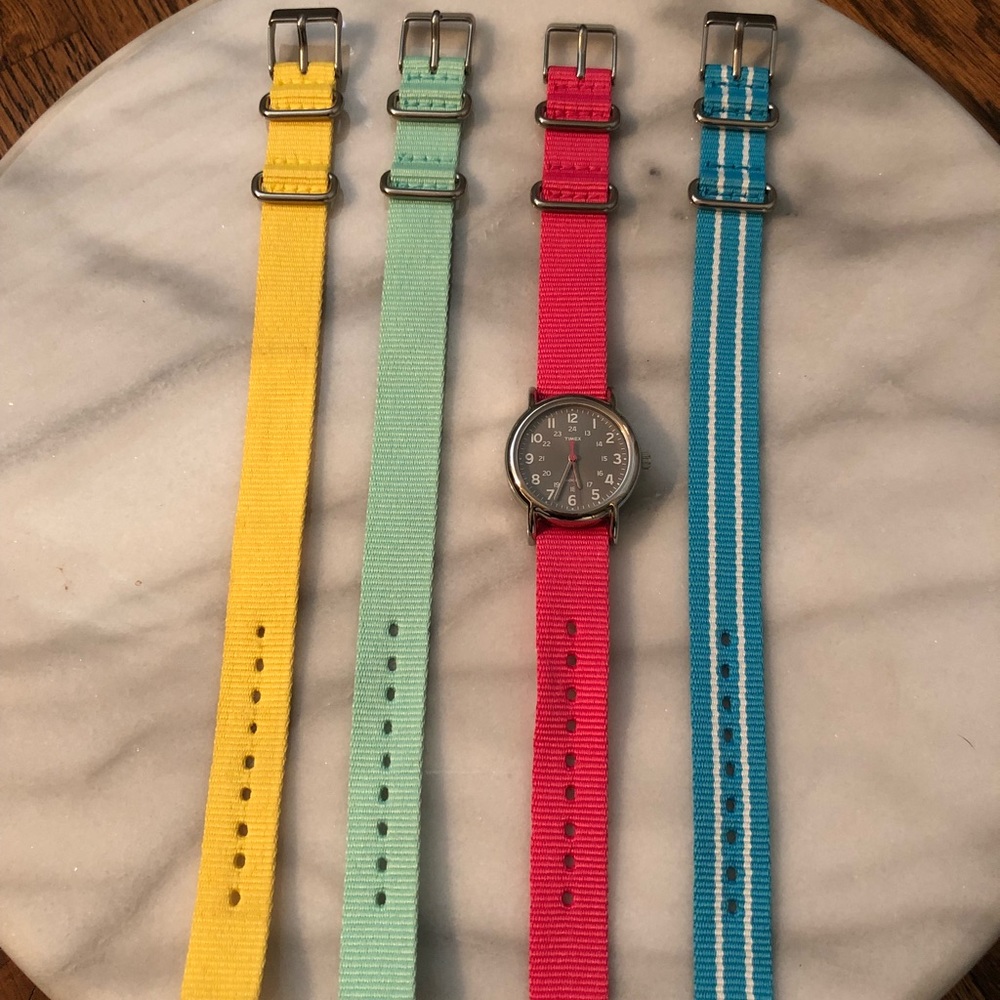 Timex Watch with Changeable Bands